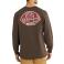 Dark Cedar Heather Carhartt 102857 Back View - Dark Cedar Heather