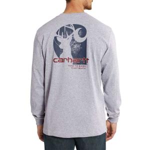 Heather Gray Carhartt 102860 Back View