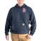 Navy Carhartt 102977 Front View - Navy