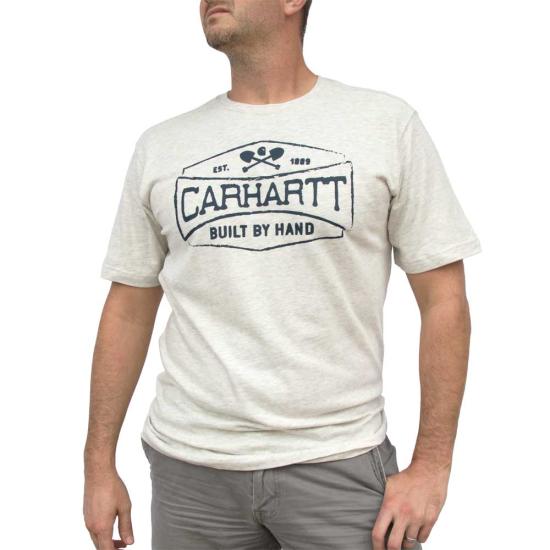 Oatmeal Heather Carhartt 102979 Front View