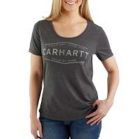 Carhartt 103077 - Women's Lockhart "Built By Hand" Short Sleeve Scoop-Neck T-Shirt