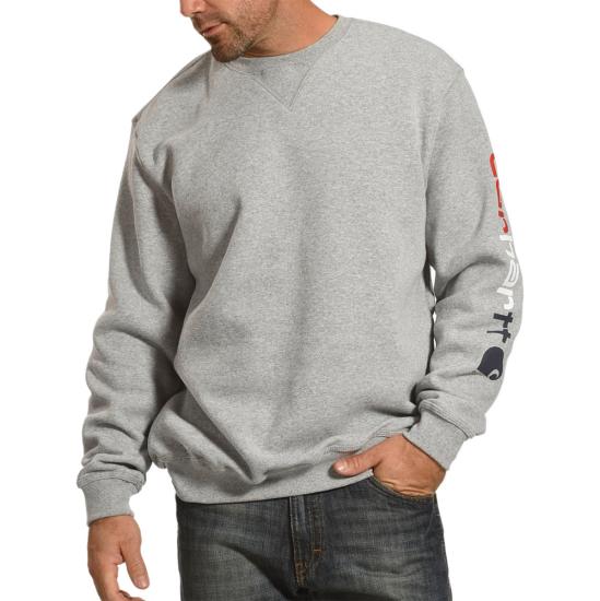 Heather Gray Carhartt 103118 Front View