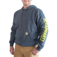 Carhartt 103119 - Signature Graphic Logo Sleeve Hooded Sweatshirt