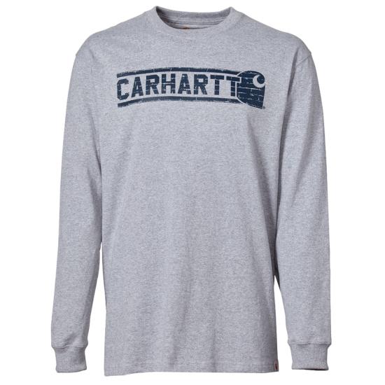 Heather Gray Carhartt 103157 Front View