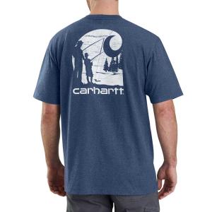 Dark Cobalt Blue Heather Carhartt 103185 Front View