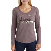 Carhartt 103252 - Women's Lockhart "Rugged Workwear" Long Sleeve T-Shirt
