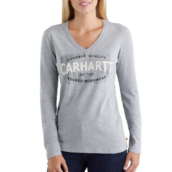 Heather Gray Carhartt 103253 Front View