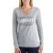 Heather Gray Carhartt 103253 Front View - Heather Gray