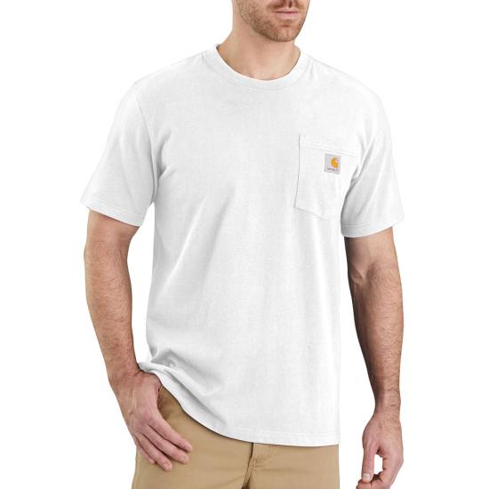White Carhartt 103296 Front View