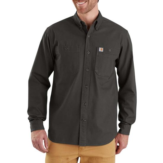 Carhartt 103321 - Rugged Flex® Rigby Long Sleeve Work Shirt | Dungarees
