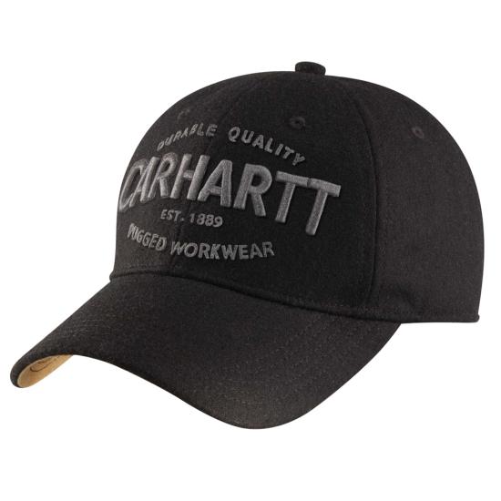 Black Carhartt 103344 Front View