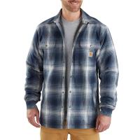 Carhartt 103353 - Hubbard Sherpa Lined Plaid Long Sleeve Shirt Jac