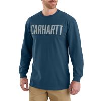 Carhartt 103355 - Workwear Block Logo Long Sleeve T-Shirt