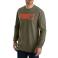 Army Green Carhartt 103356 Front View - Army Green