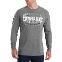 Carhartt 103357 - Maddock Rugged Workwear Logo Graphic Long Sleeve T-Shirt