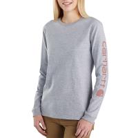 Carhartt 103401 - Women's WK231 Long Sleeve Logo T-Shirt