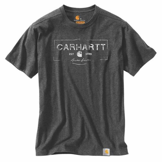 Carbon Heather Carhartt 103436 Front View