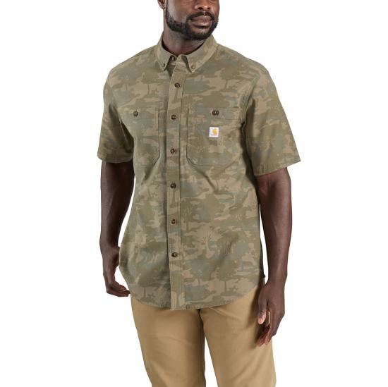 Burnt Olive Tree Camo Carhartt 103555 Front View