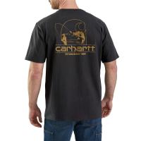 Carhartt 103561 - Workwear Logo Fish Graphic Short Sleeve Pocket T-Shirt
