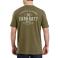 Military Olive Heather Carhartt 103562 Back View - Military Olive Heather