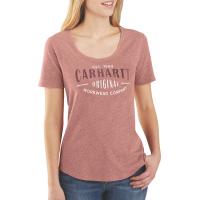 Carhartt 103589 - Women's Lockhart Graphic Workwear Short Sleeve T-Shirt