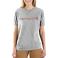 Heather Gray Carhartt 103592 Front View Thumbnail