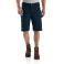 Navy Carhartt 103652 Front View - Navy | Model is 6'2" with a 40.5" chest, wearing 32W