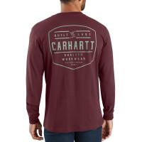 Carhartt 103840 - Workwear Built By Hand Graphic Long Sleeve T-Shirt