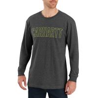 Carhartt 103841 - Workwear Block Logo Graphic Long Sleeve T-Shirt