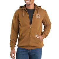 Carhartt 103868 - Midweight Chest Graphic Full-Zip Hooded Sweatshirt