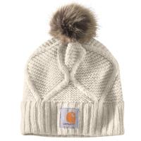 Carhartt 103923 - Women's Cable Knit Pom Hat