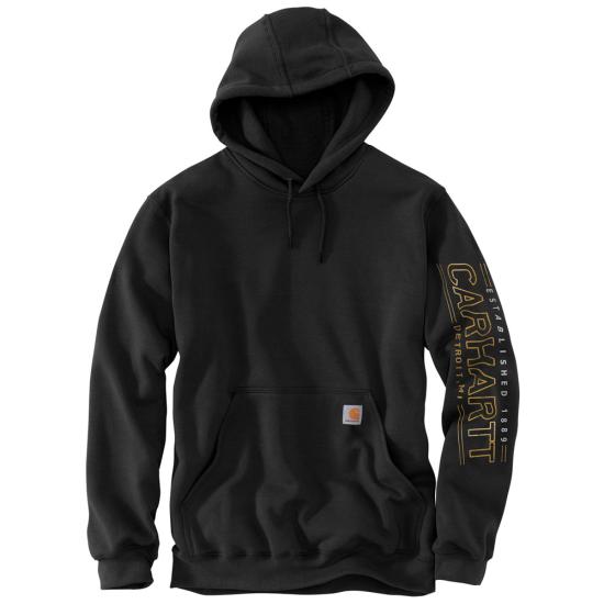 Black Carhartt 104091 Front View