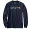 Navy Carhartt 104107 Front View - Navy