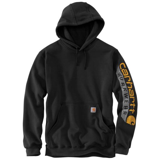 Black Carhartt 104124 Front View