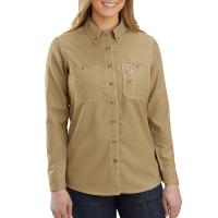 Carhartt 104147 - Women's Flame-Resistant Force® Button Front Shirt