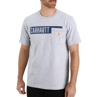 Carhartt 104180 - Relaxed Fit Stripe Graphic Pocket T-Shirt