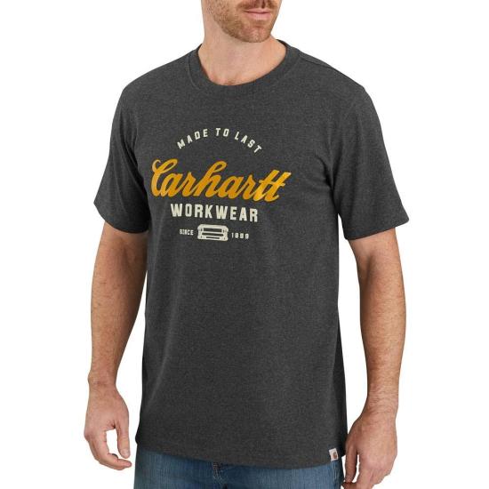 Carbon Heather Carhartt 104181 Front View