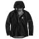 Black Carhartt 104345 Front View - Black