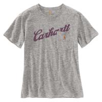 Carhartt 104356 - Women's Pocket Script Graphic T-Shirt