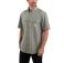 Dusty Olive Chambray Carhartt 104369 Front View - Dusty Olive Chambray