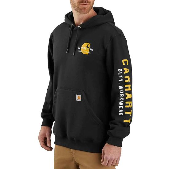 Black Carhartt 104383 Front View