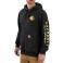 Black Carhartt 104383 Front View - Black