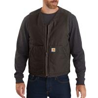 Carhartt 104394 - Washed Duck Vest - Sherpa Lined