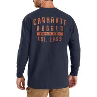Carhartt 104433 - Heavyweight Rugged Workwear Long Sleeve T-Shirt