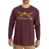 Carhartt 104436 - Heavyweight Hunt Graphic Long Sleeve T-Shirt