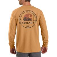 Carhartt 104438 - Heavyweight Built for the Elements Graphic Long Sleeve T-Shirt