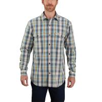 Carhartt 104446 - Relaxed Fit Long Sleeve Plaid Shirt