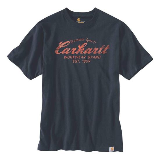 Navy Carhartt 104453 Front View