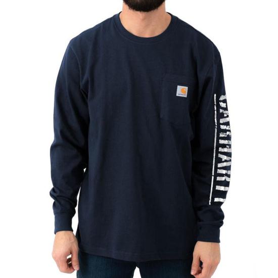 Navy Carhartt 104481 Front View