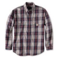 Carhartt 104507 - Flame-Resistant Force&reg; Rugged Flex&reg; Loose Fit Twill Long-Sleeve Plaid Shirt